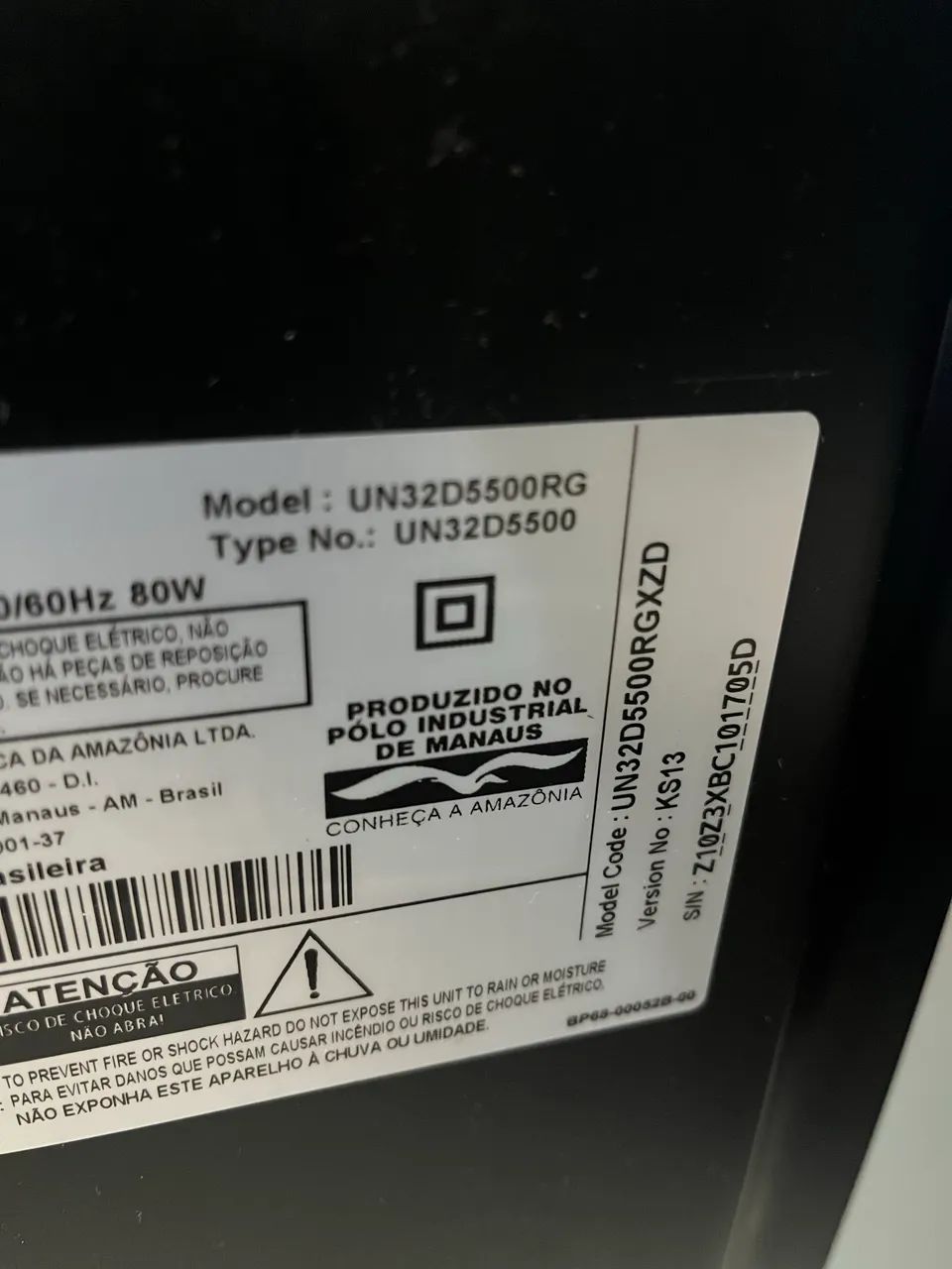 Vendo 2 tvs samsung uma 46pol e 32 funcionando mais com defeito. - Foto 3