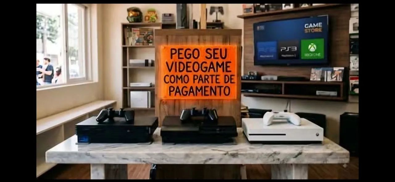Vendo Playstation 3, com jogos. Funcionando perfeitamente. Parcelo - Foto 4