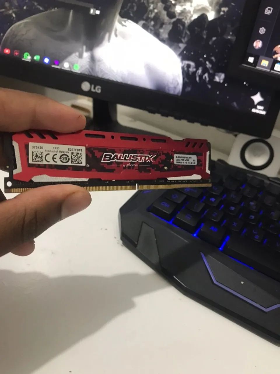 MEMÓRIA DDR4 Ballistix 8GB 2666Mhz - Foto 2