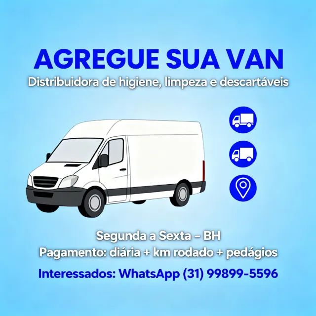 AGREGA-SE VAN/FURGÃO