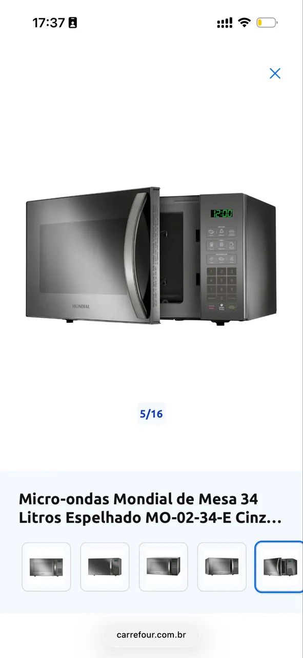 Microondas mondial 34L - Foto 4