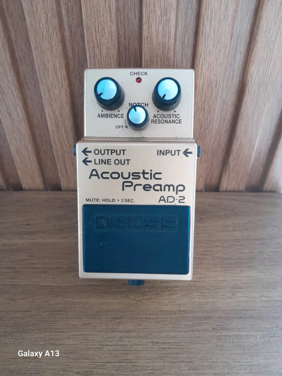 Pedal Boss Acoustic Preamp AD-2 - Instrumentos musicais - Centro