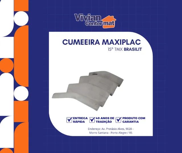 Maxiplac Ridge Cap 15º TMX Brasilit