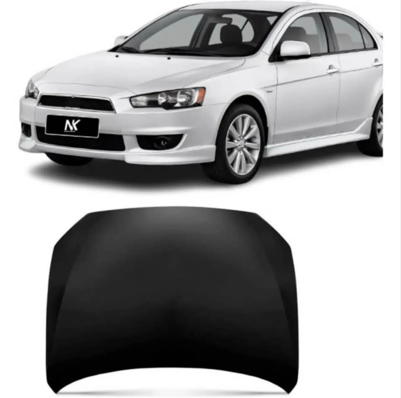 LANTERNA E CAPÔ ORIGINAL MITSUBISHI LANCER - Foto 2