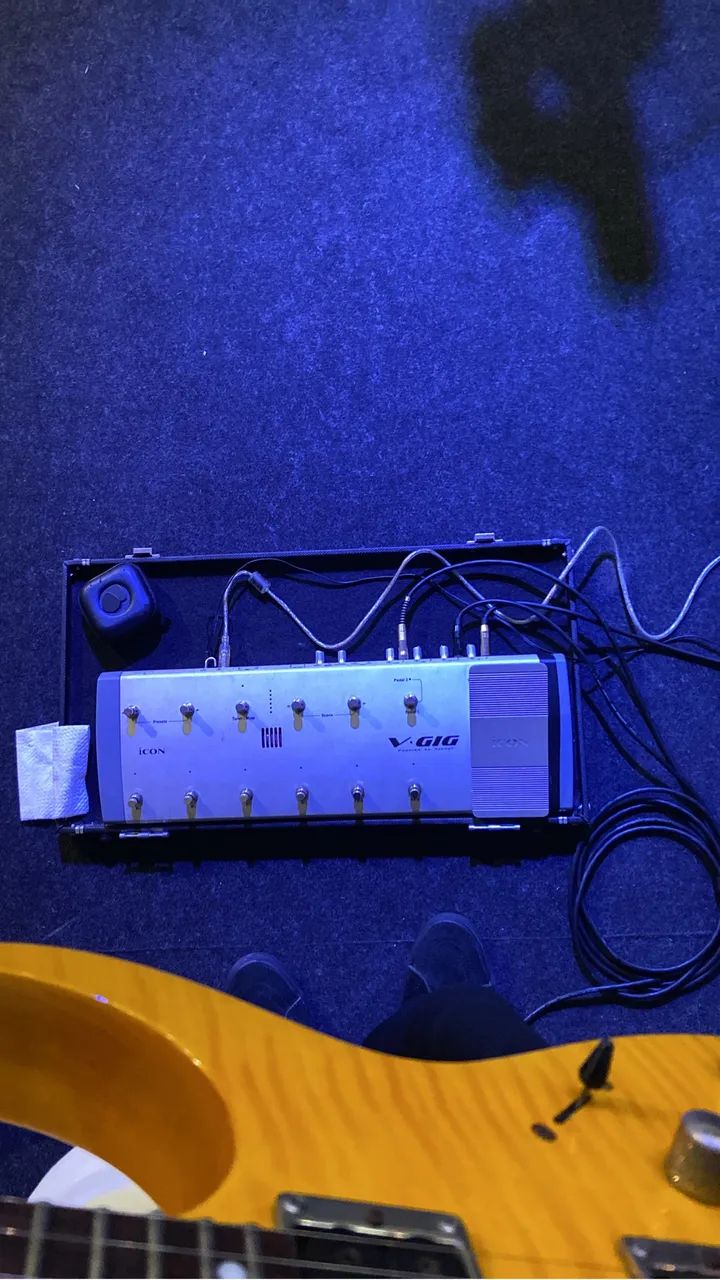 Pedaleira controladora + Hardcase
