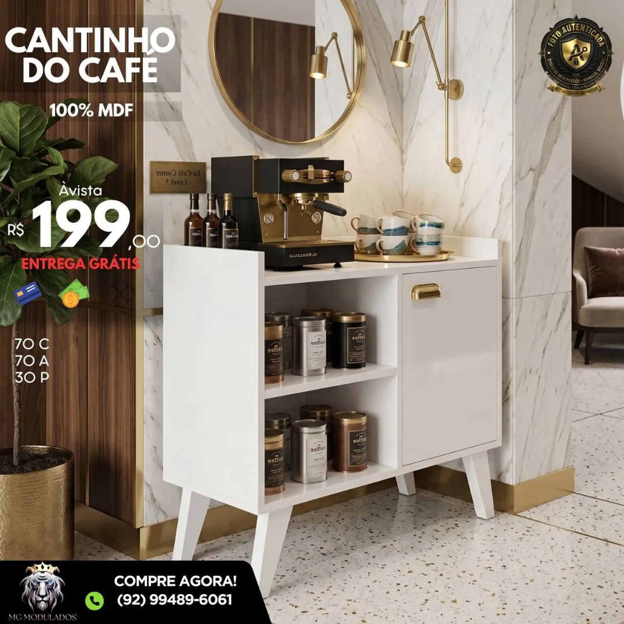 Cantinho do café 100% MDF a pronta entrega promoção aproveite ? 