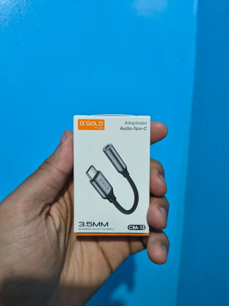 Cabo adaptador áudio tipo C P2