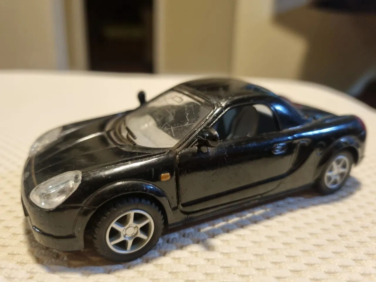 Miniatura Toyota MR2 Spyder 1/32 Diecast Preto - Foto 2