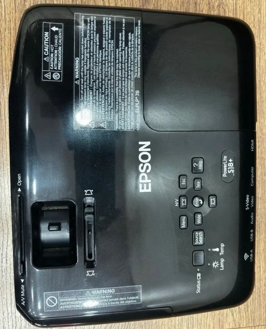 Projetor Profissional Epson S18+ Wi-Fi  - Foto 3
