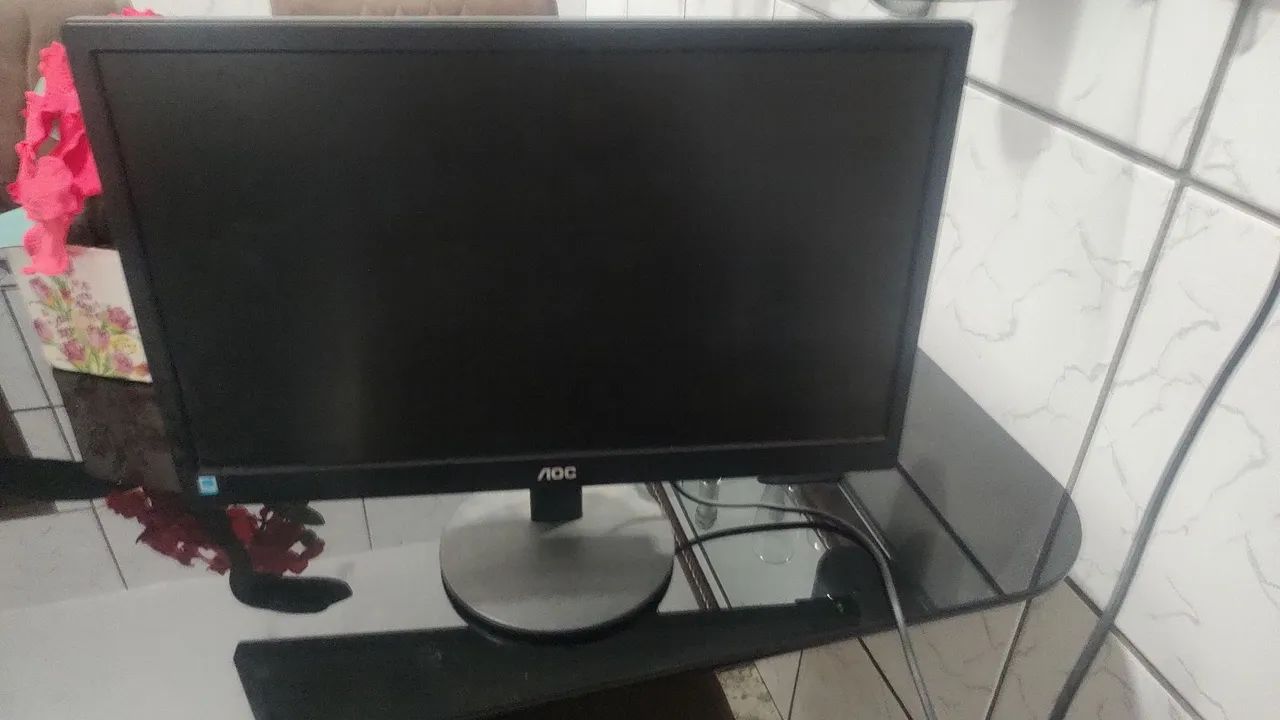 Monitor AOC 18.5 - Leia a descrição. - Foto 3