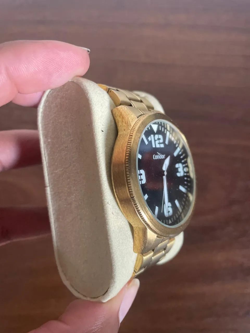 Relógio Condor Dourado-Oportunidade  - Foto 2