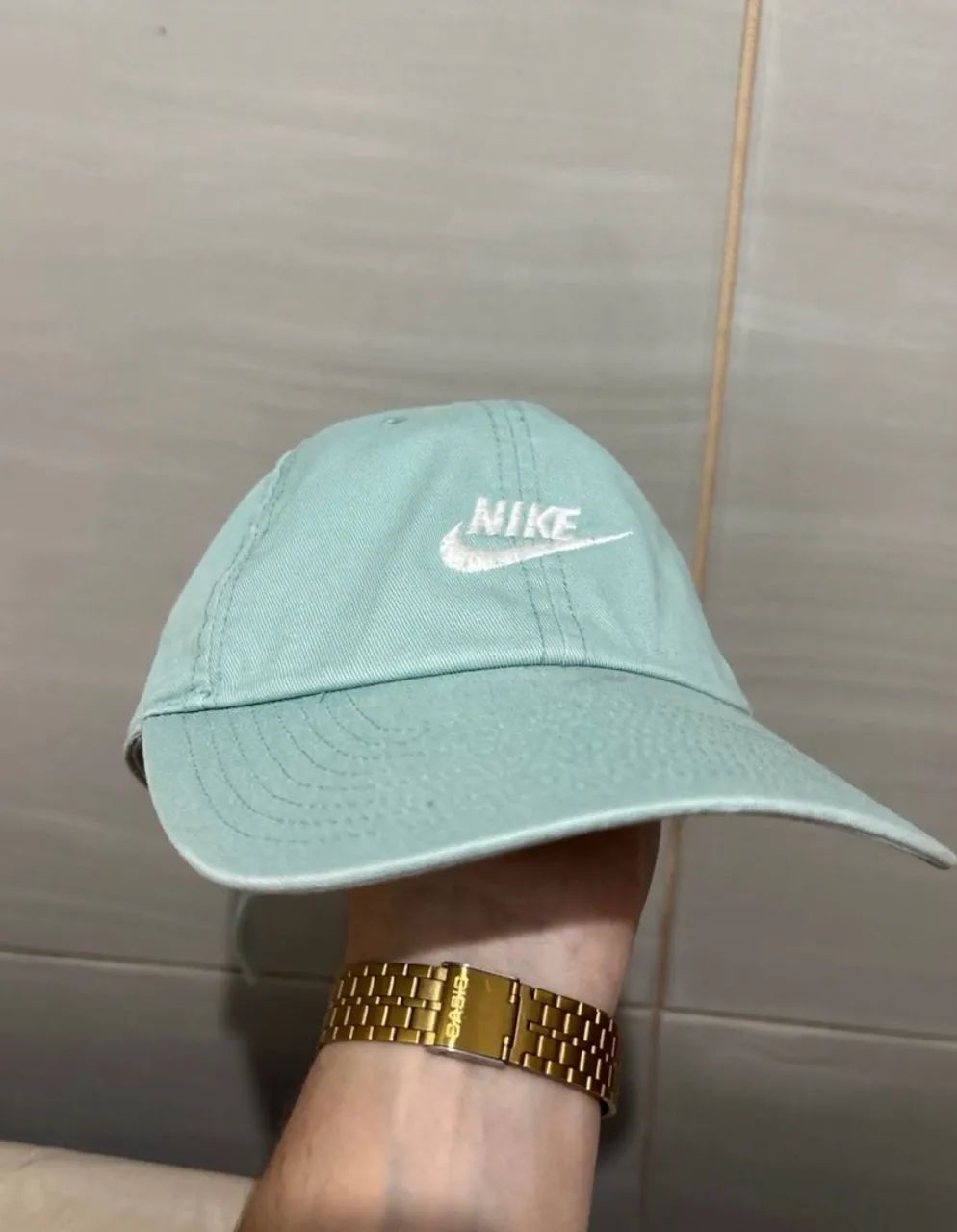 boné nike verde 
