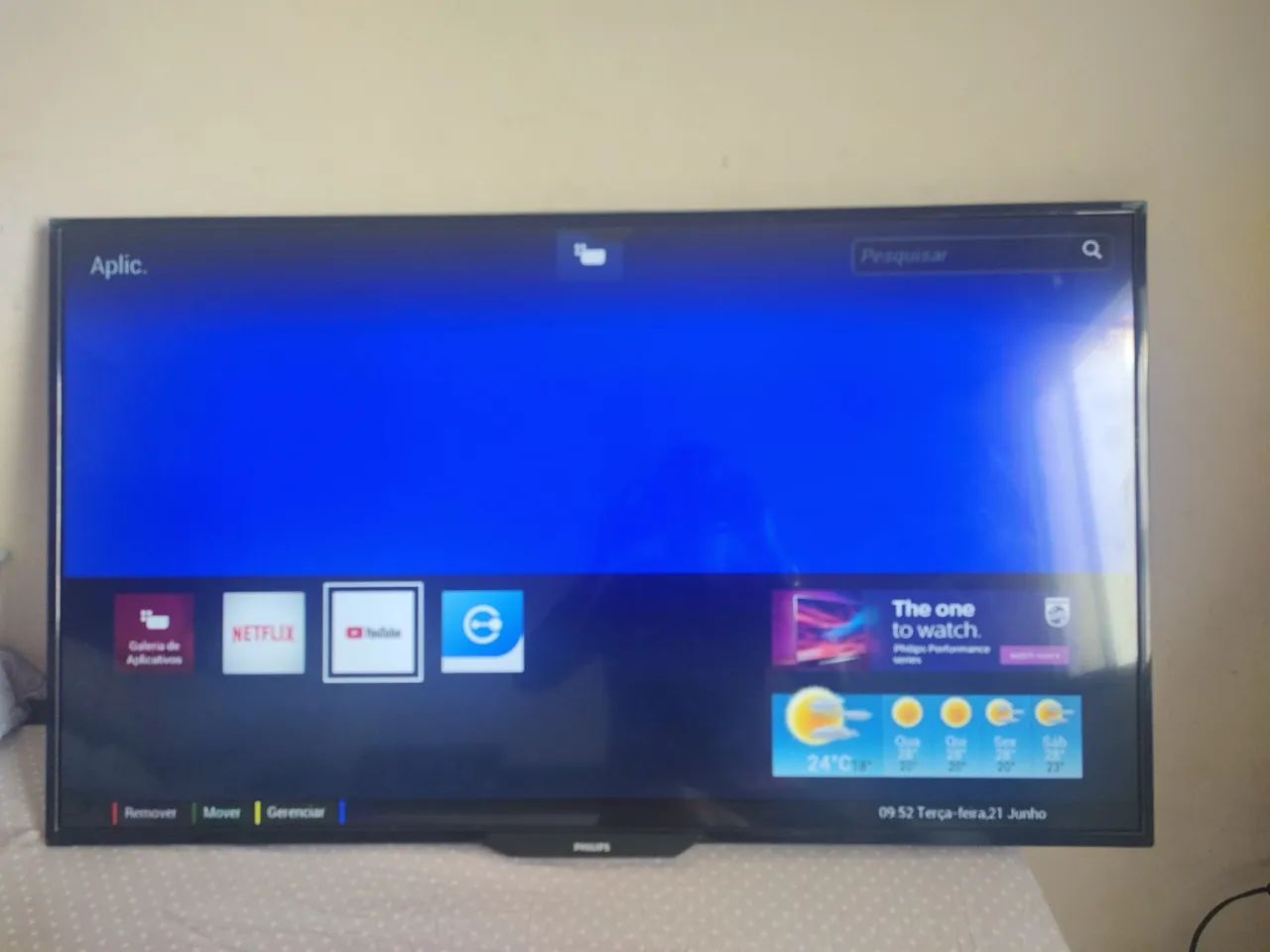 Smart TV AOC 43 Polegadas - NÃO ATUALIZA OS APPS  - Foto 3