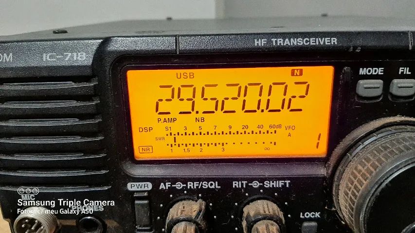 Transceptor ICOM IC718 c/DSP - Foto 4