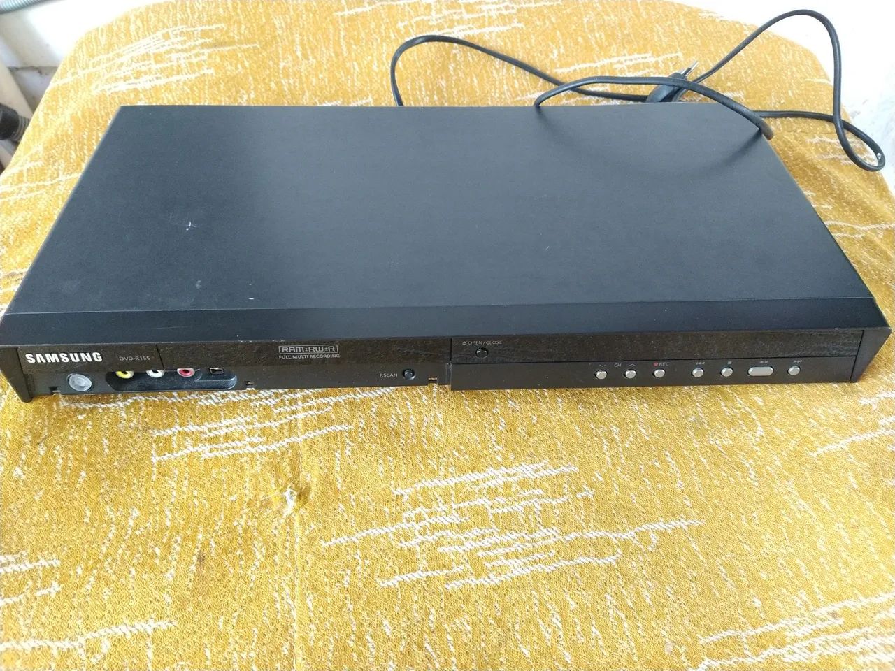 DVD gravador Samsung dvd-r155 HDMI Svideo av dvdrw LEIA - DVD, Blu