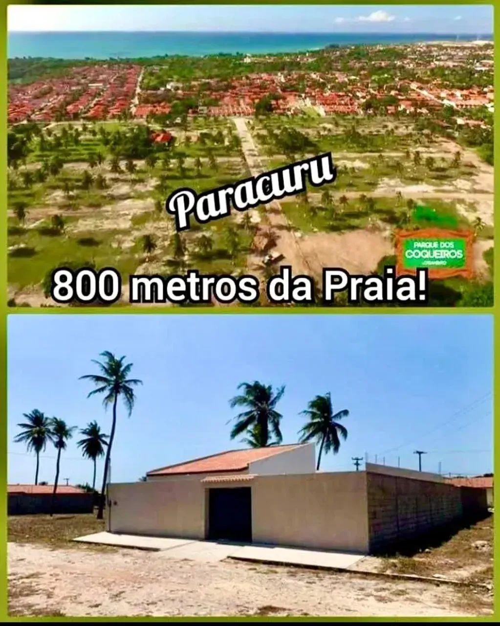 Loteamento próximo à praia Parque dos Coqueiros em Paracuru - Foto 2