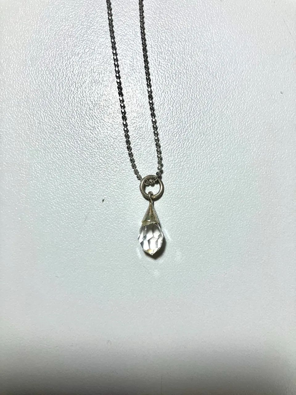 Corrente com pingente de gota bijuteria - Foto 2