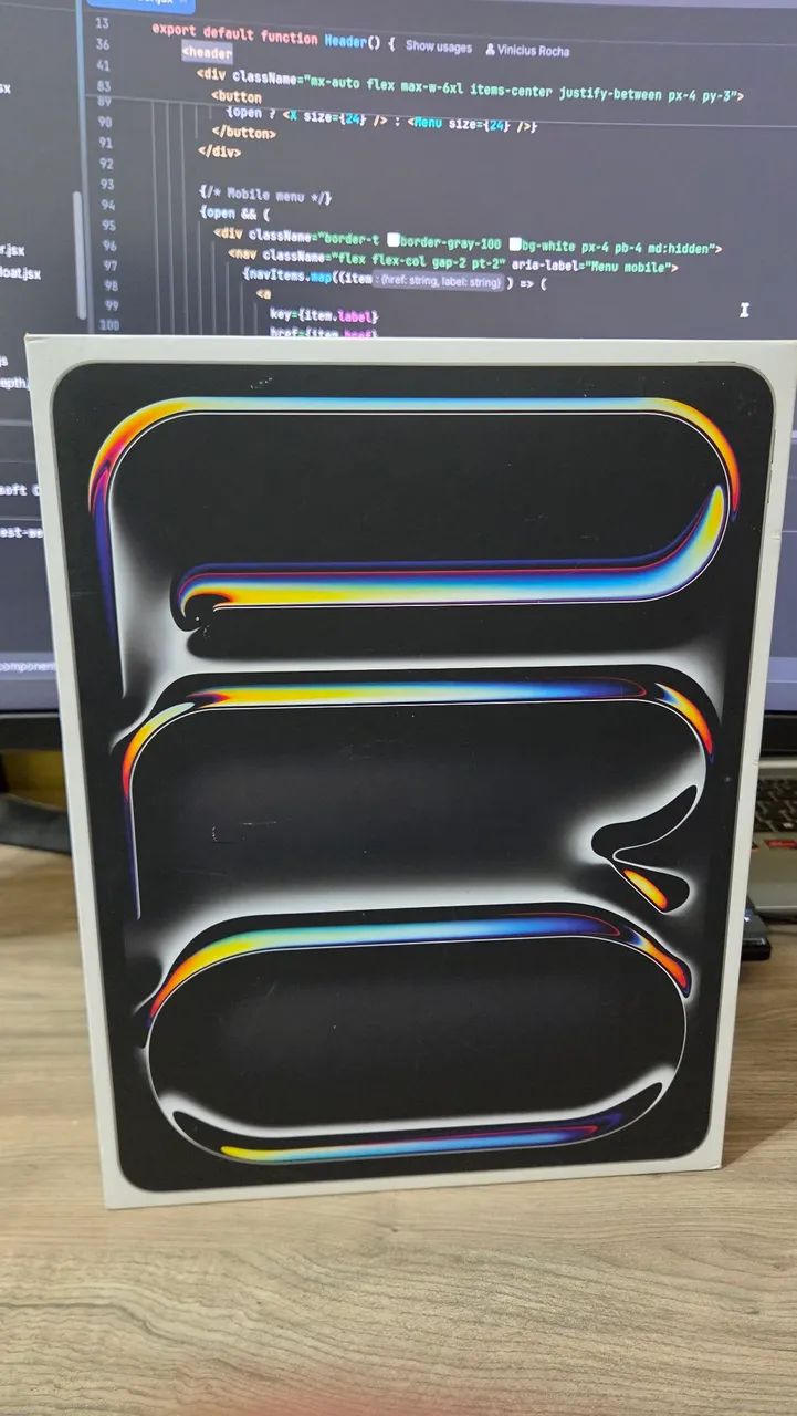 iPad M5 Pro | 256GB | 13 polegadas