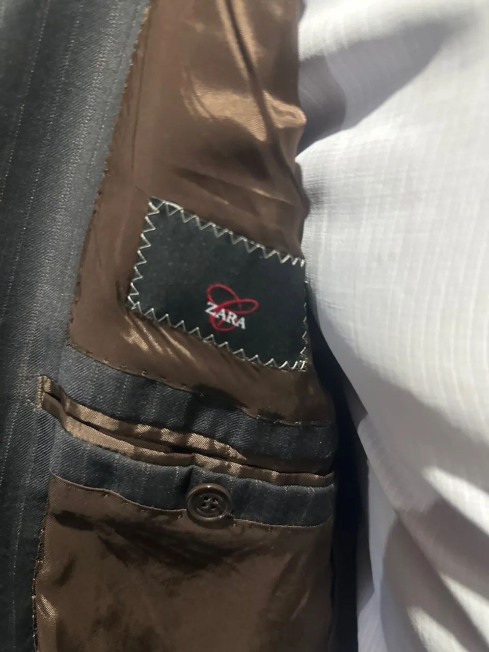 Terno masculino Zara T 48  - Foto 4