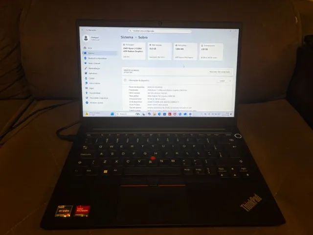 Notebook Thinkpad 16gb RAM Windows 11 - Foto 2