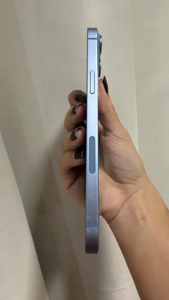 iPhone 14 Plus 128GB Azul bebê  - Foto 5