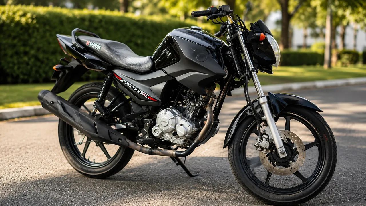 Factor 125 Preta - Pronta pra Rodar ||  R$ 280 por semana