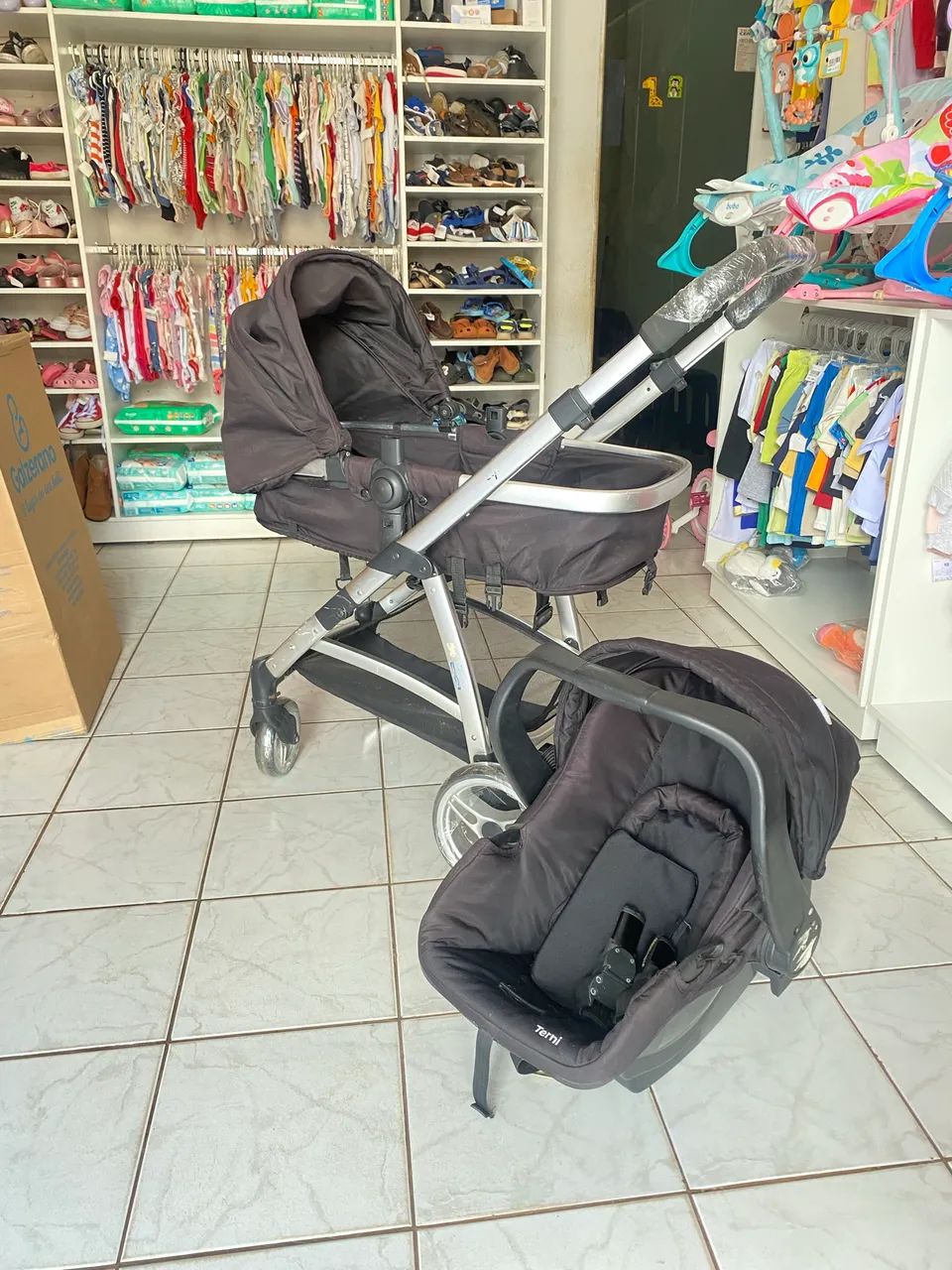 CARRINHO +BB CONFORTO INFANTI SEMI NOVO 