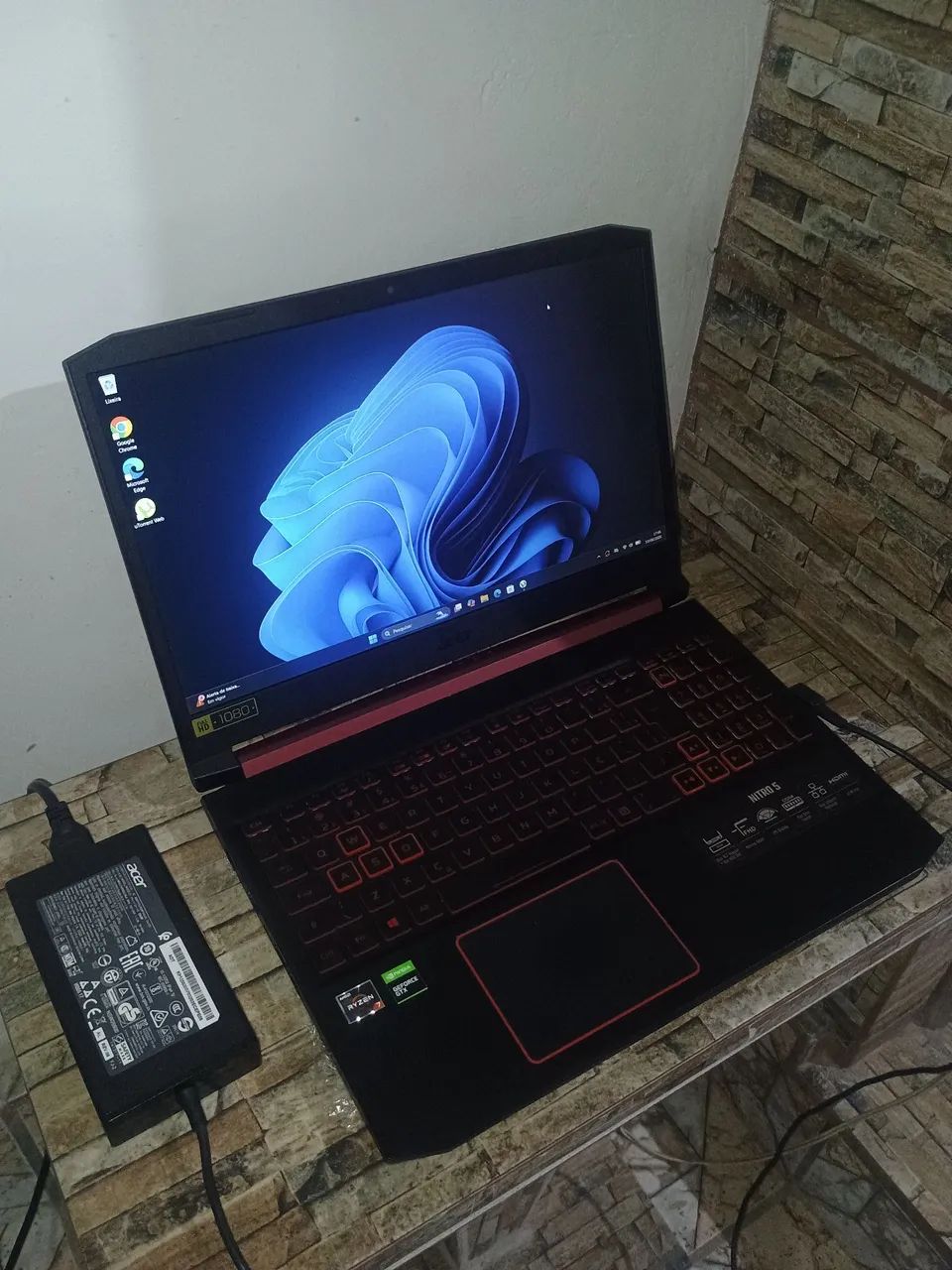 ACER NITRO 5 COM GTX1650! ACEITO TROCAS/PARCELO/ENTREGO! - Foto 5
