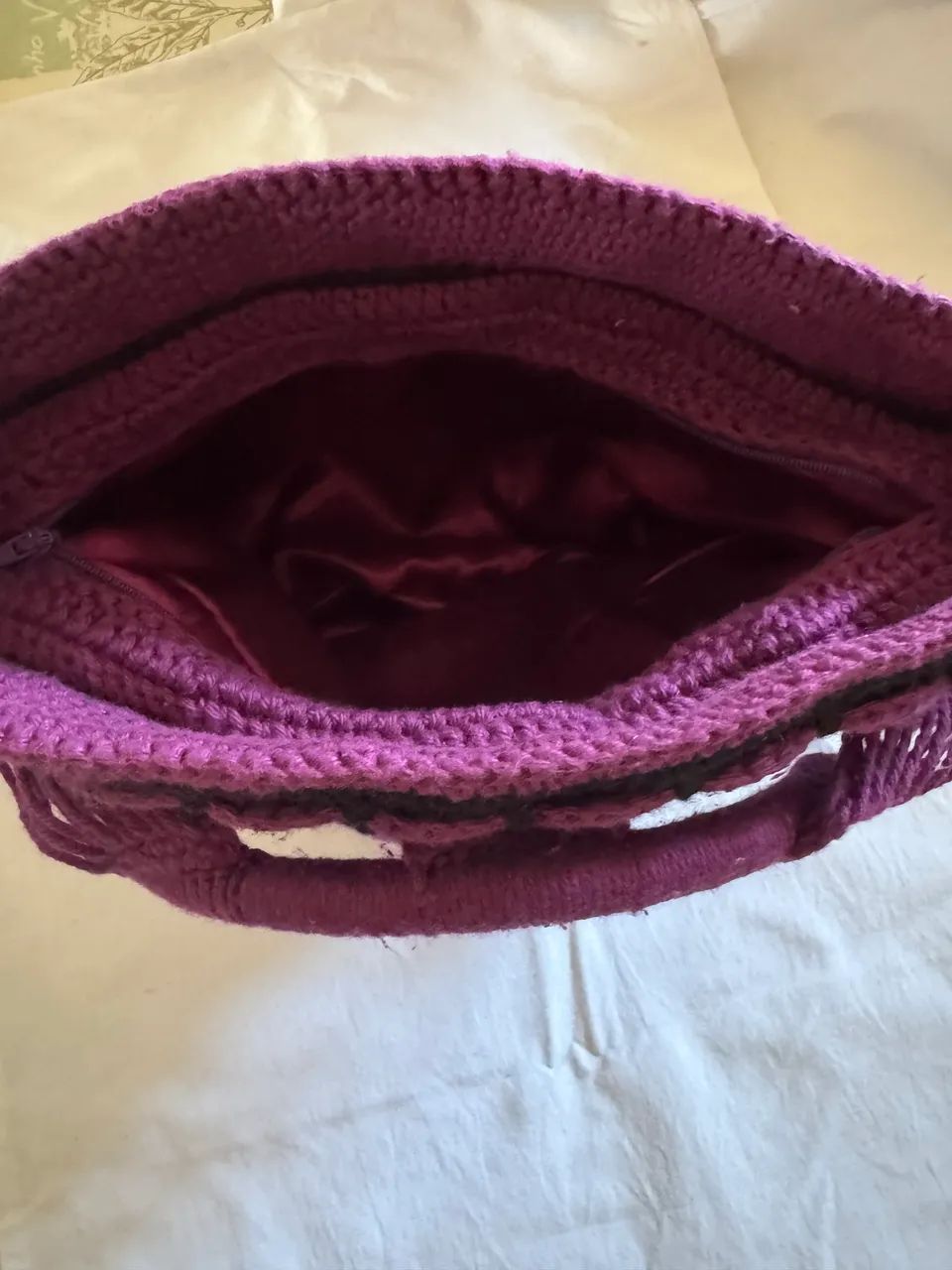 Bolsas de crochê feitas á mão  - Foto 5