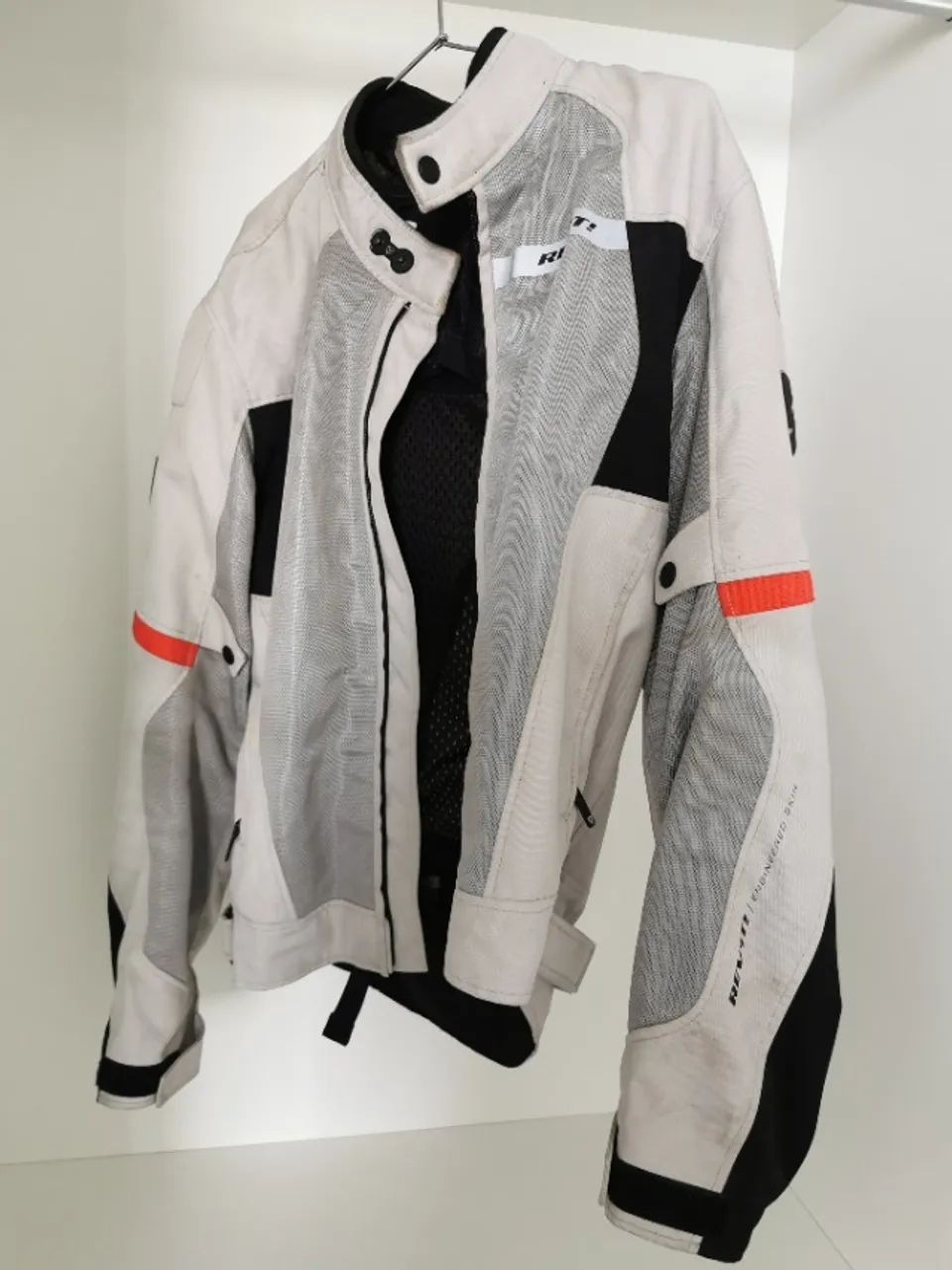 Jaqueta de moto Revit WIND com protetores Tam. G