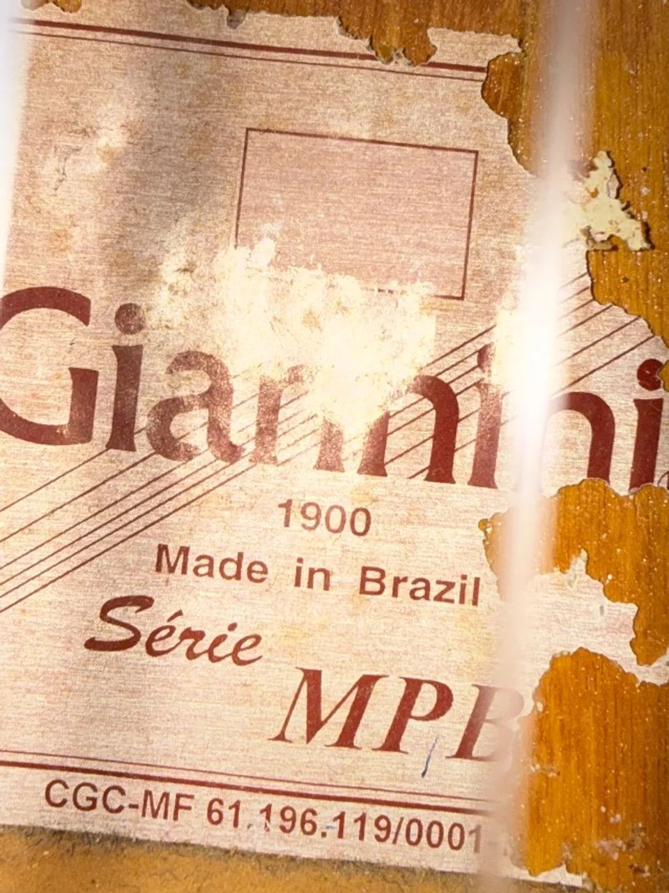 Violão Giannini Serie MPB com capa excelente estado  - Foto 5