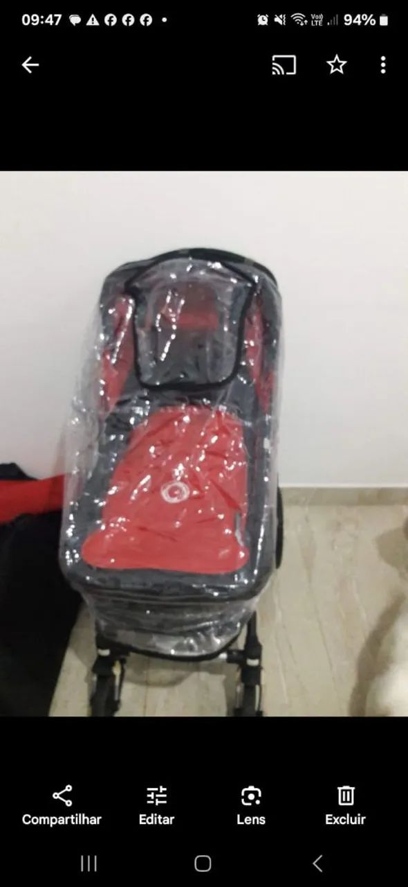 Carrinho de bebê da marca Bugaboo  - Foto 4
