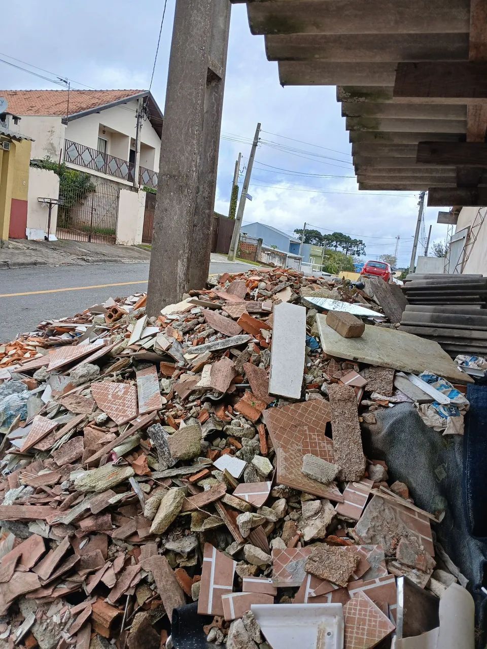 Doação de entulho pra aterro 