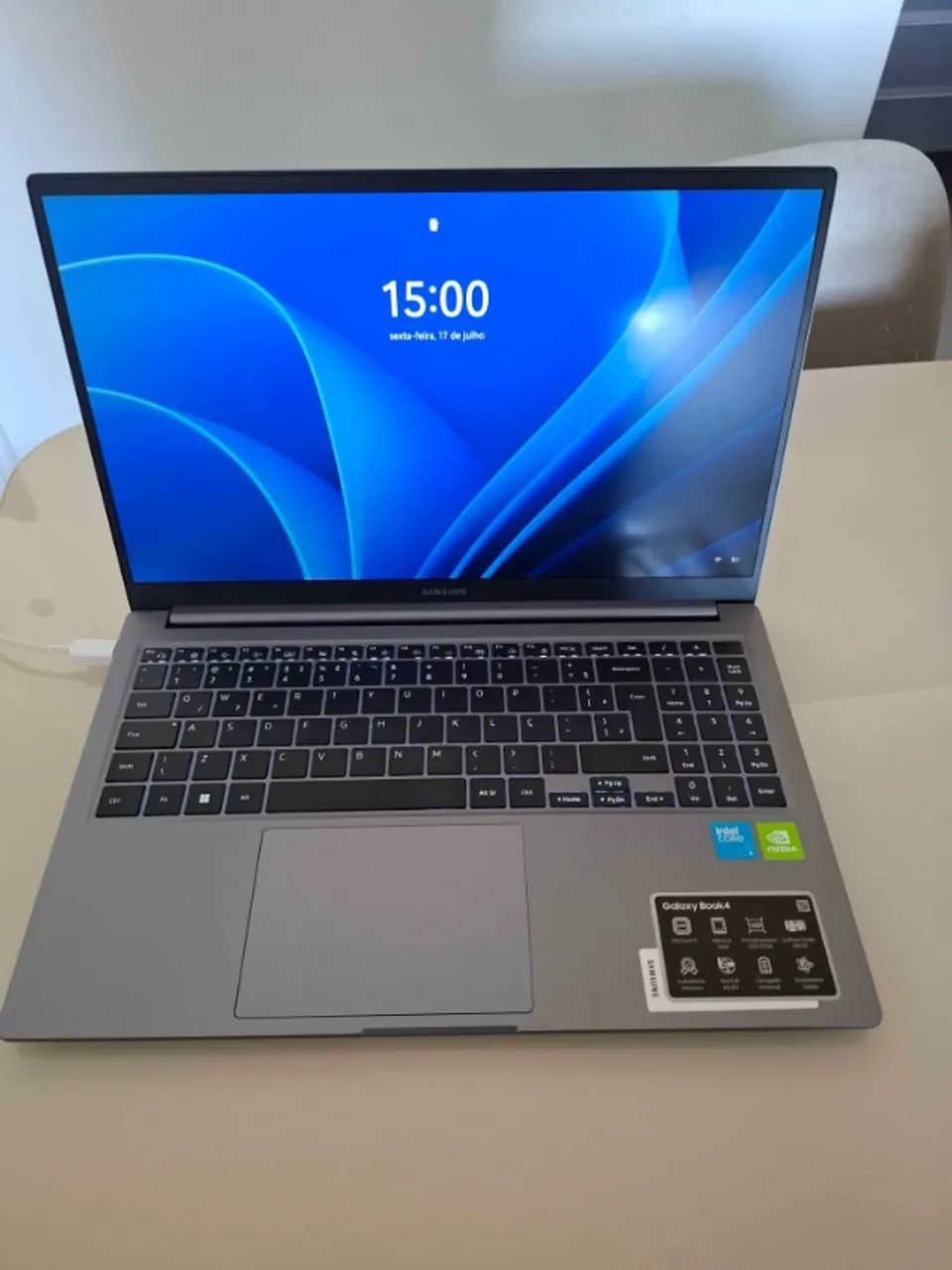 Notebook Samsung Galaxy Book 4 c/ placa de vídeo - Foto 4