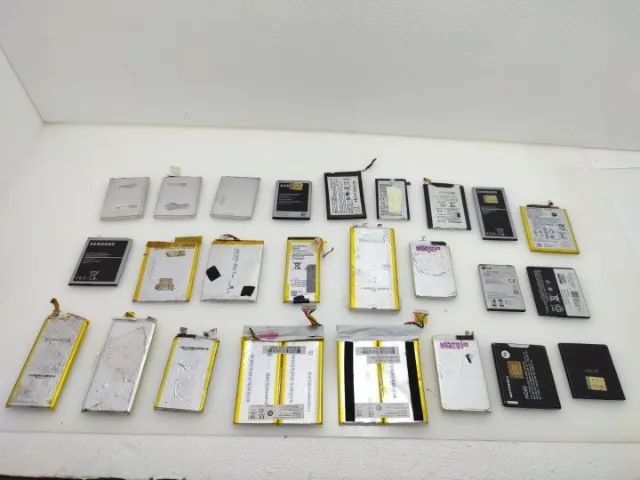 lote baterias celular e tablet usadas litio  - Foto 2