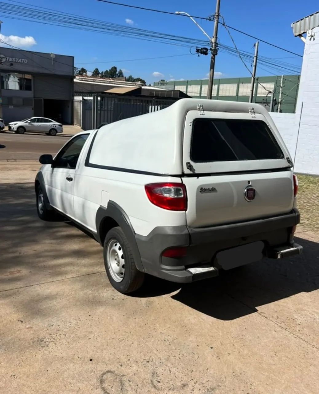 Fiat Strada Working Hard 1.4 Fire Flex 8V CS 2020 - Foto 4