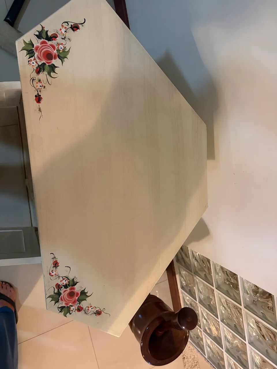 Móvel de canto de madeira maciça.  - Foto 3