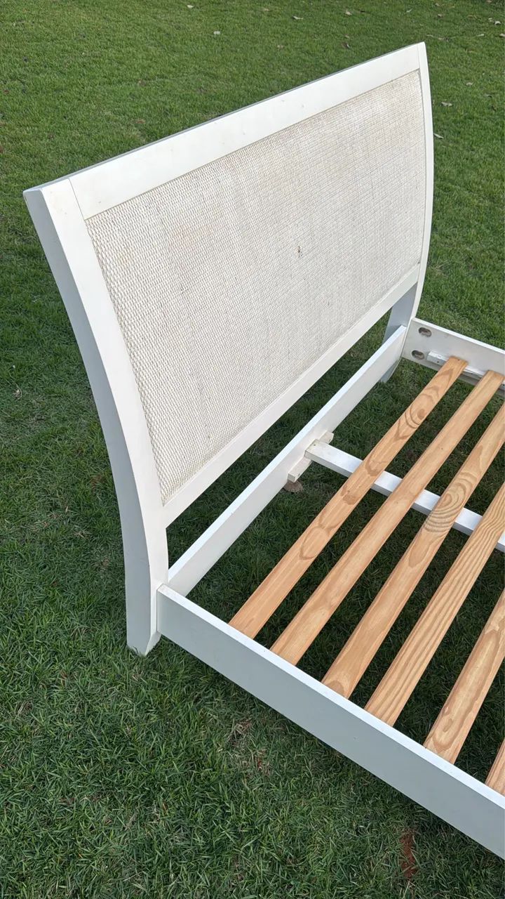 Cama casal branca  - Foto 3