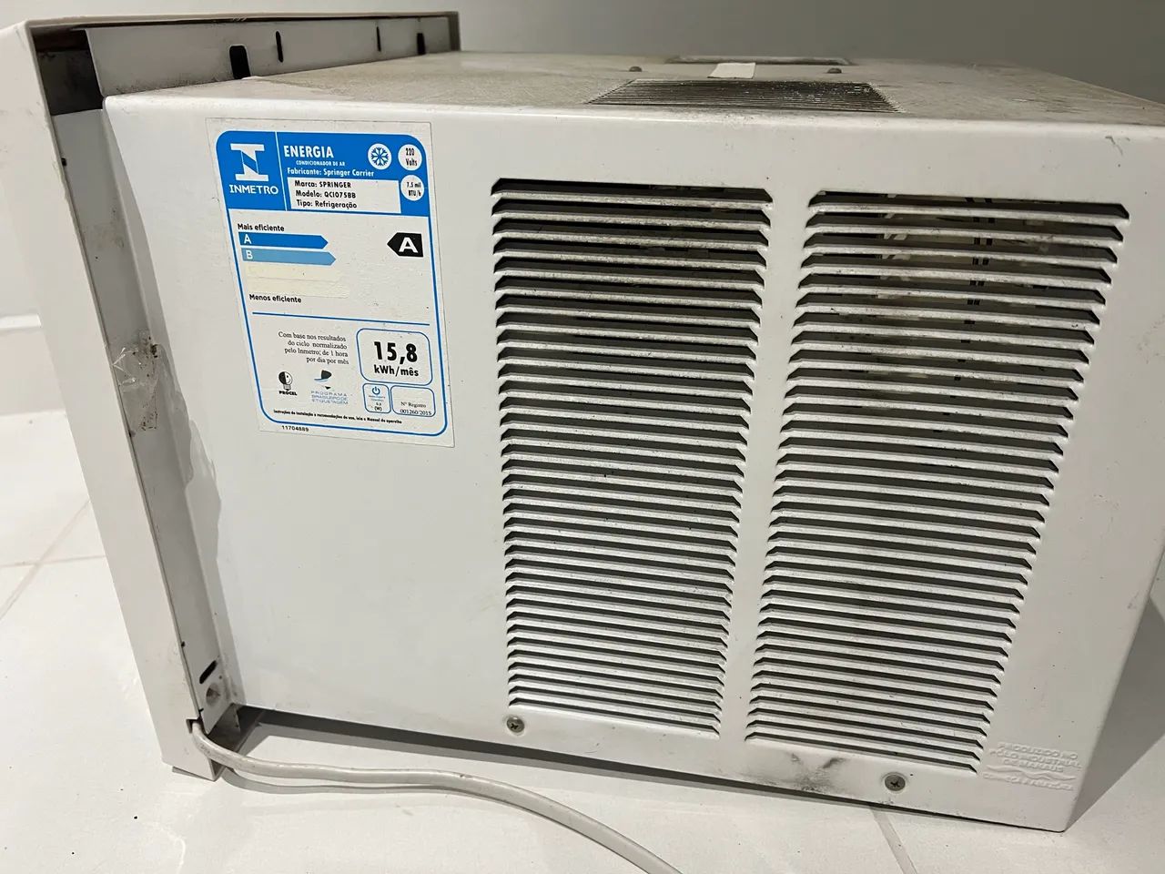 Ar Condicionado de Janela Springer 7500 btus  - Foto 3