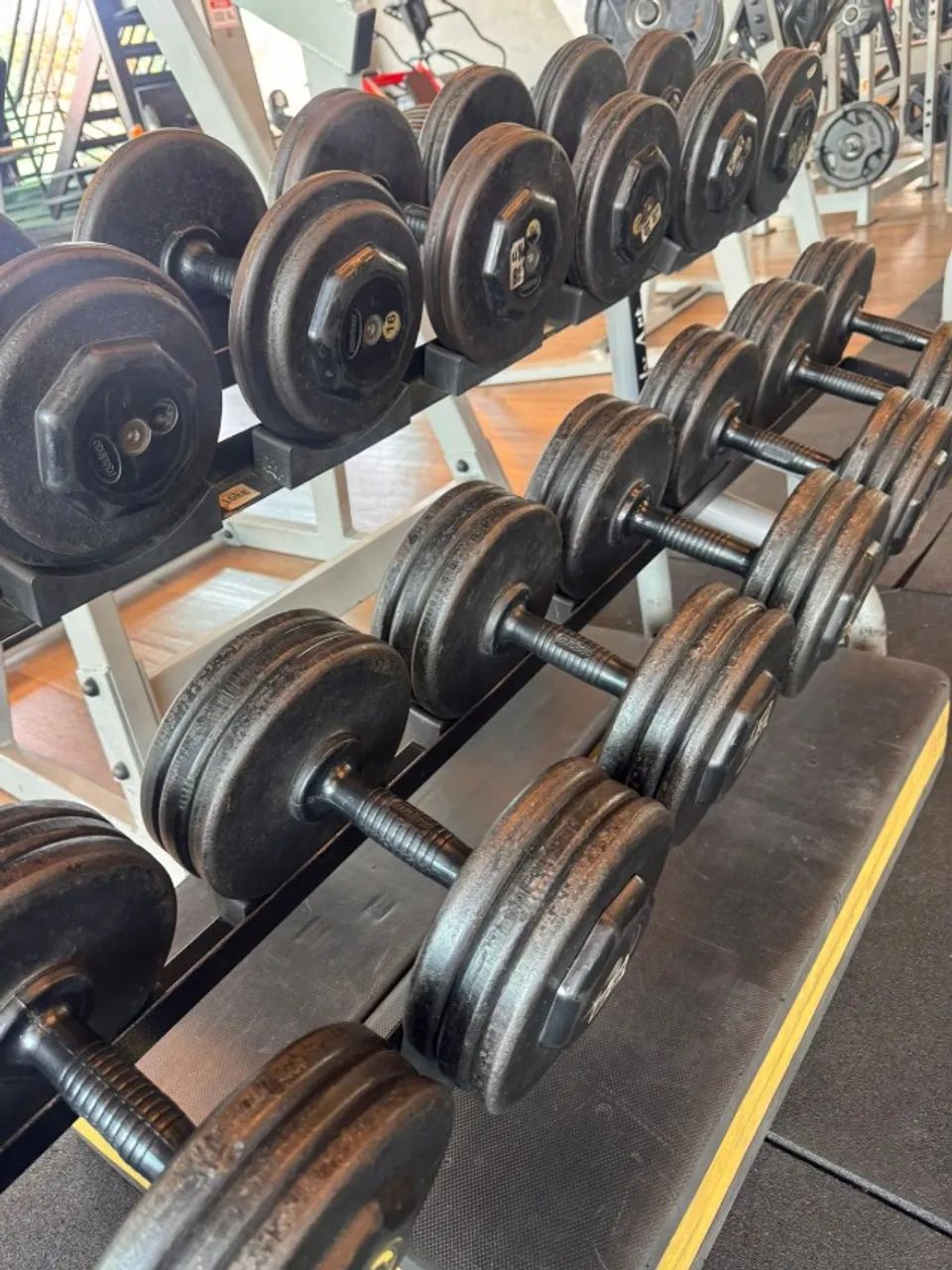 Kit Mesa de Dumbells 8kg a 34kg - Equilibrio  - Foto 4