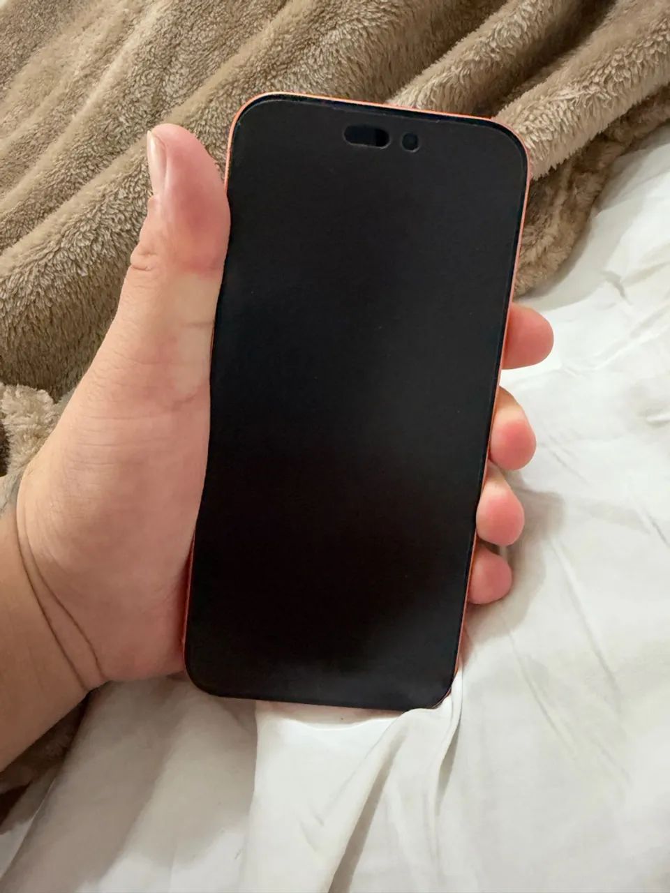 iPhone 17 pro MAX laranja sem marcas de uso  - Foto 4