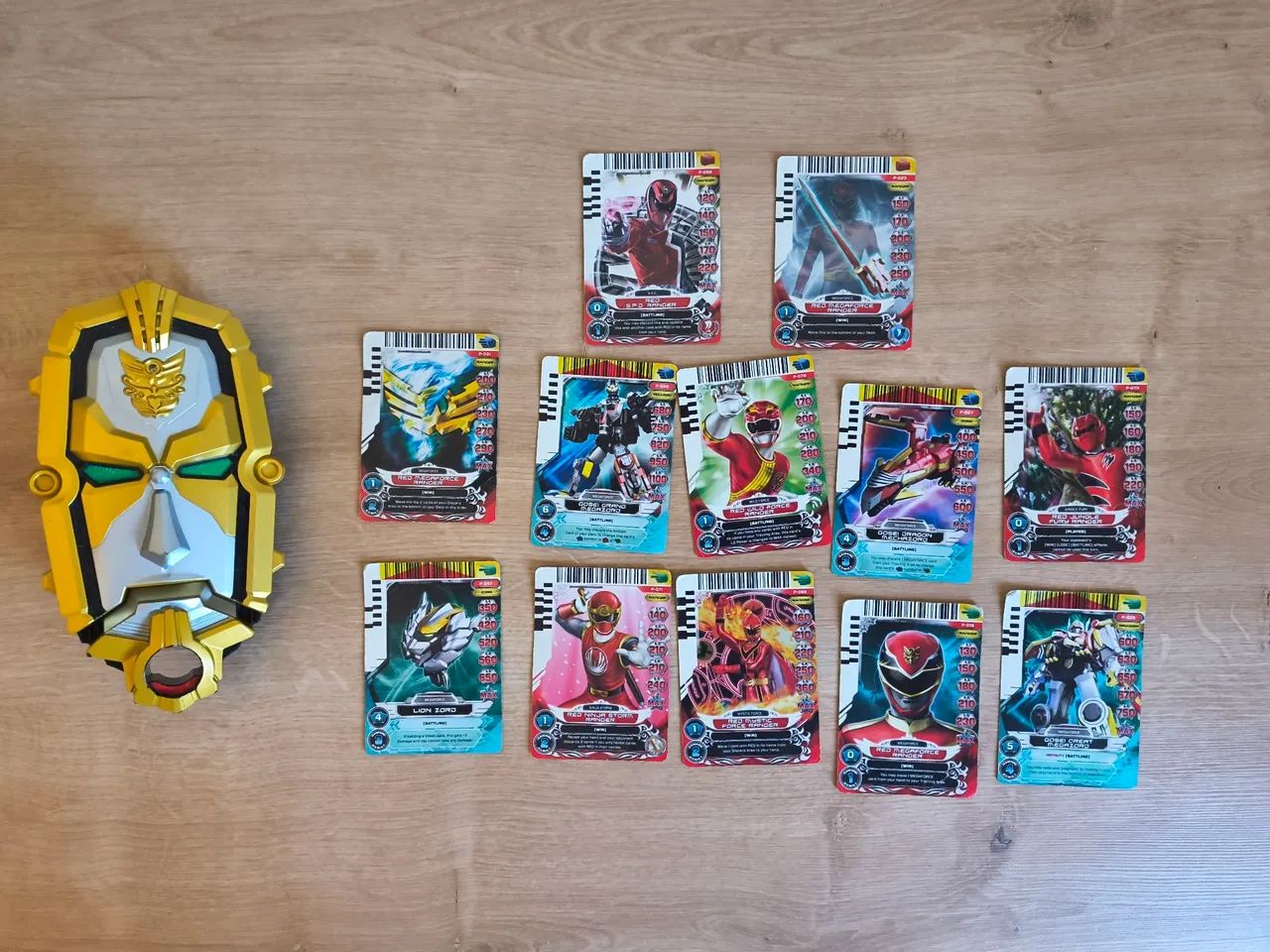 Morfador Power Rangers Megaforce + 12 Cartas - Foto 3