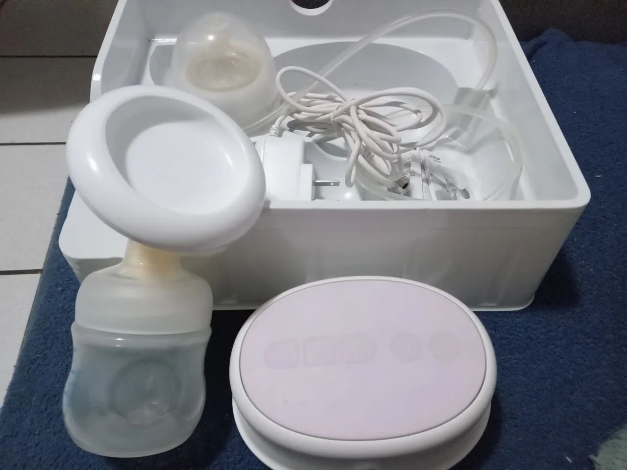 Extrator elétrico de leite materno Philips Avent (modelo SCF332) - Foto 3