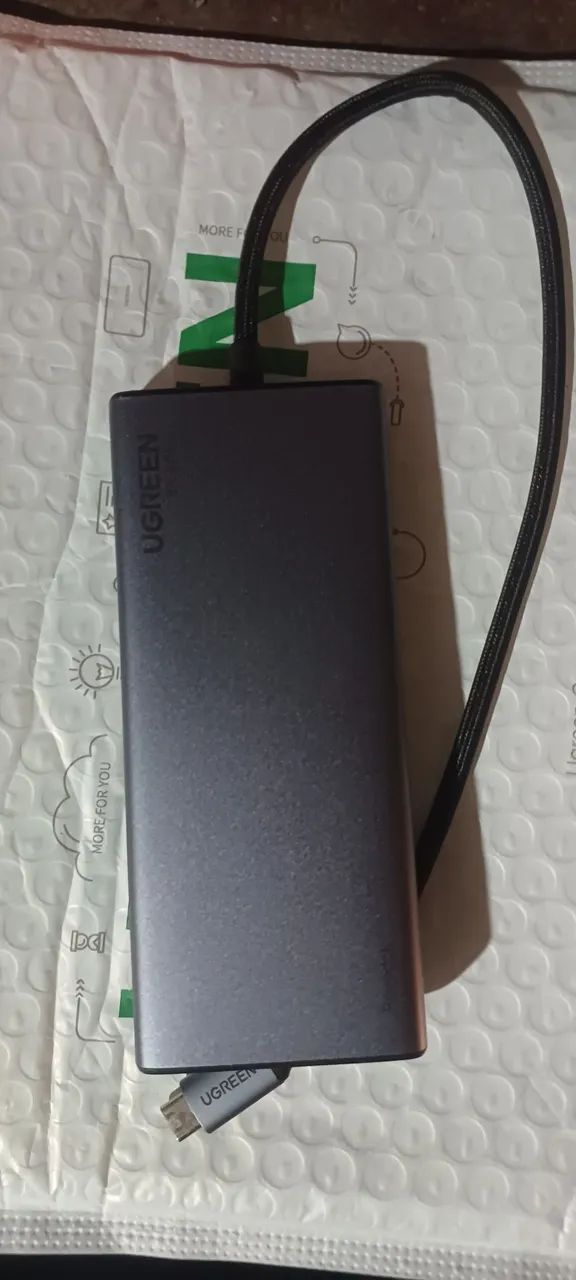 HUB 8X1 TIPO C UGREEN NOVO - Foto 4