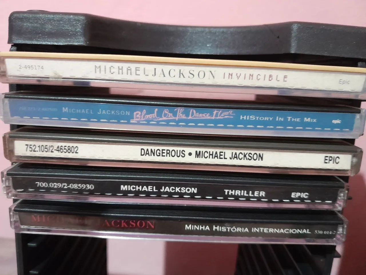 Coleção Cds Michael Jackson - Originais em excelente estado - CDs