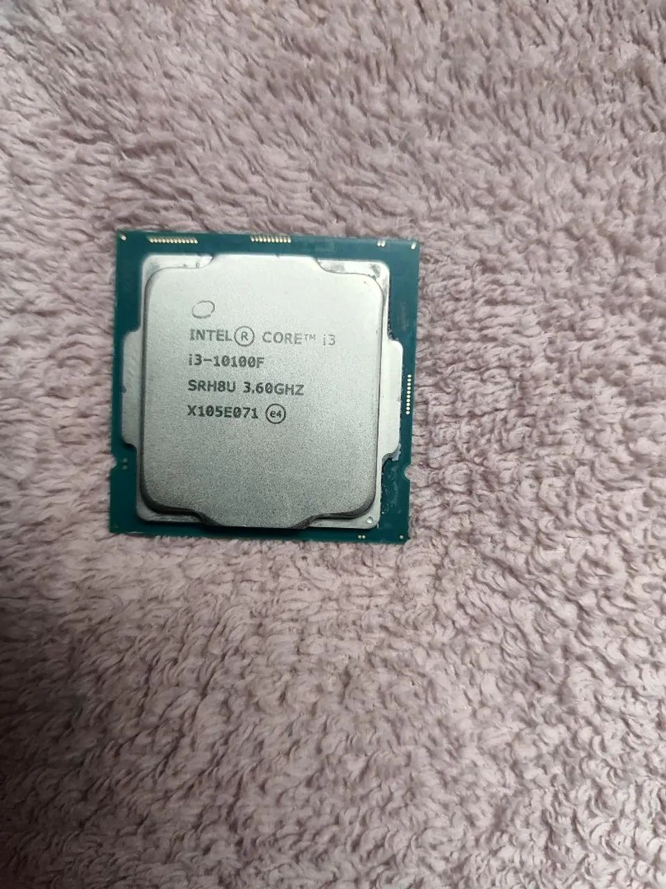 Intel core i3-10100F com a caixa mais cooler, em bom estado - Foto 2