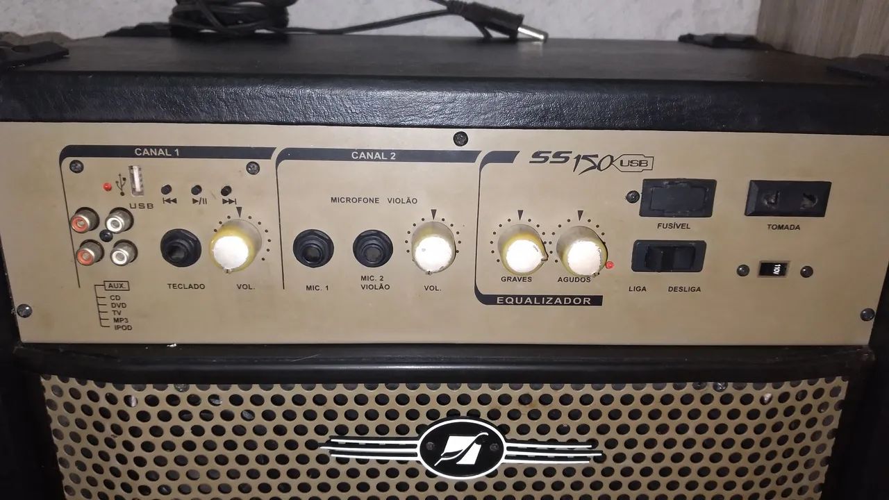 Caixa amplificada 300 watts  - Foto 4
