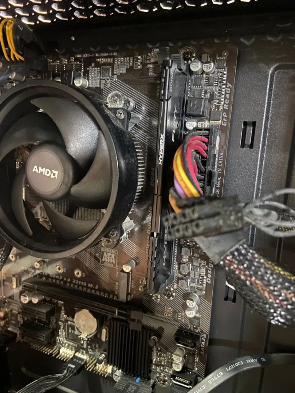 Peças computador - placa mãe, processador e gabinete - Foto 5