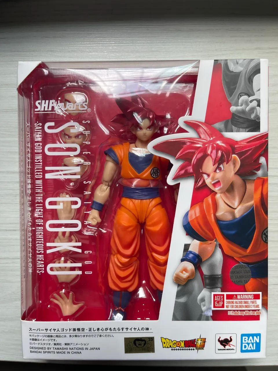 Goku God SH figuarts 