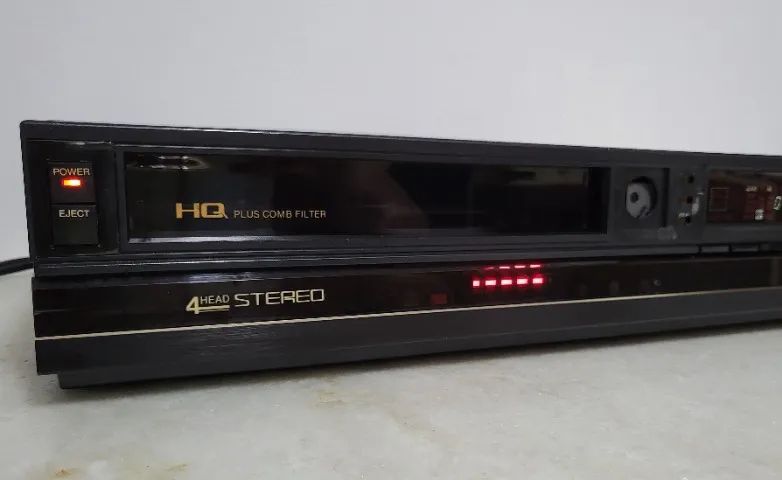 Video Cassete Sharp Vc-799b Stereo 4 Cabeças Raríssimo Preto - Foto 6